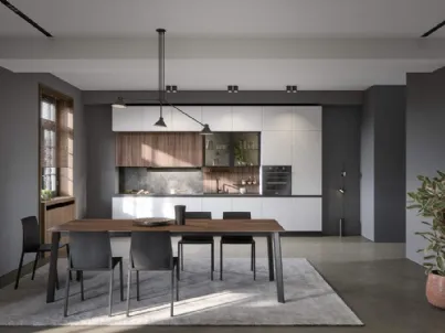 Cucina Moderna lineare Zoe Composizione 01 di Prima Cucine