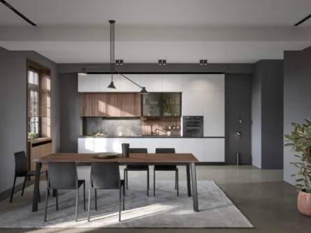 Cucina Moderna lineare Zoe Composizione 01 di Prima Cucine