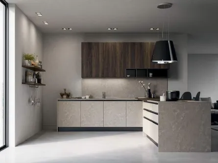 Cucina Moderna Zoe Composizione 02 di Prima Cucine