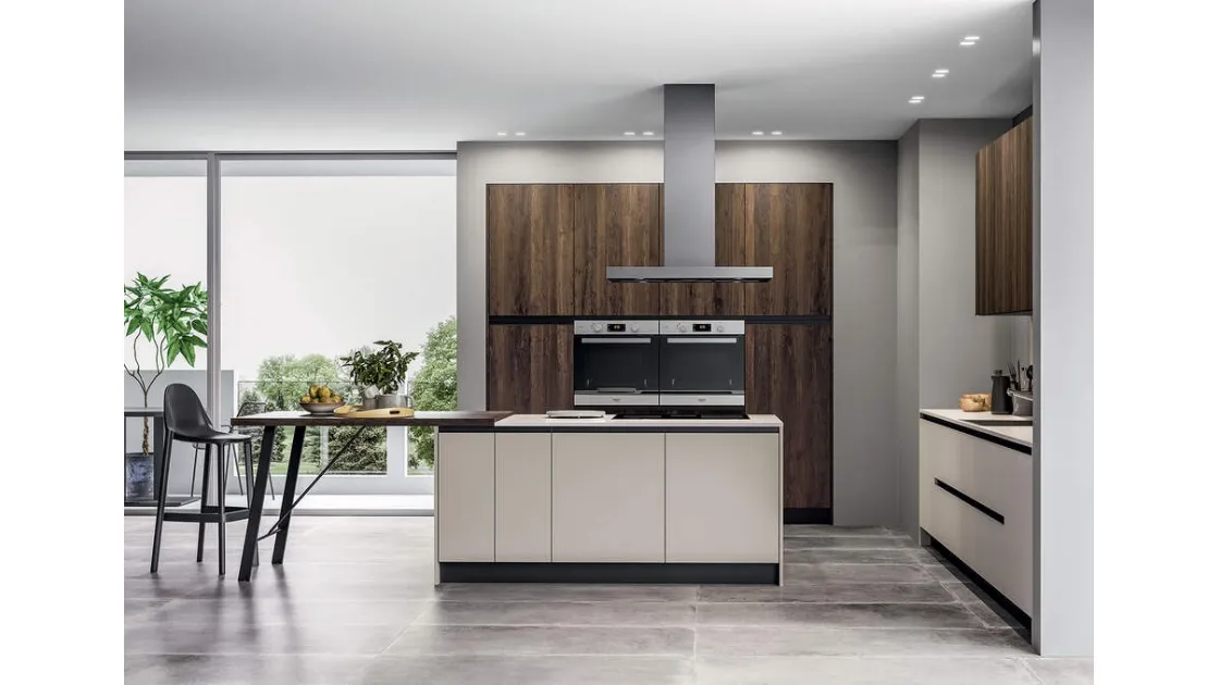 Cucina Moderna Zoe Composizione 03 di Prima Cucine